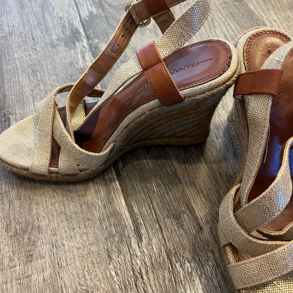 Banana republic espadrilles